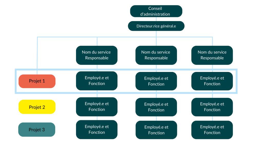 Structure ton OBNL avec un organigramme